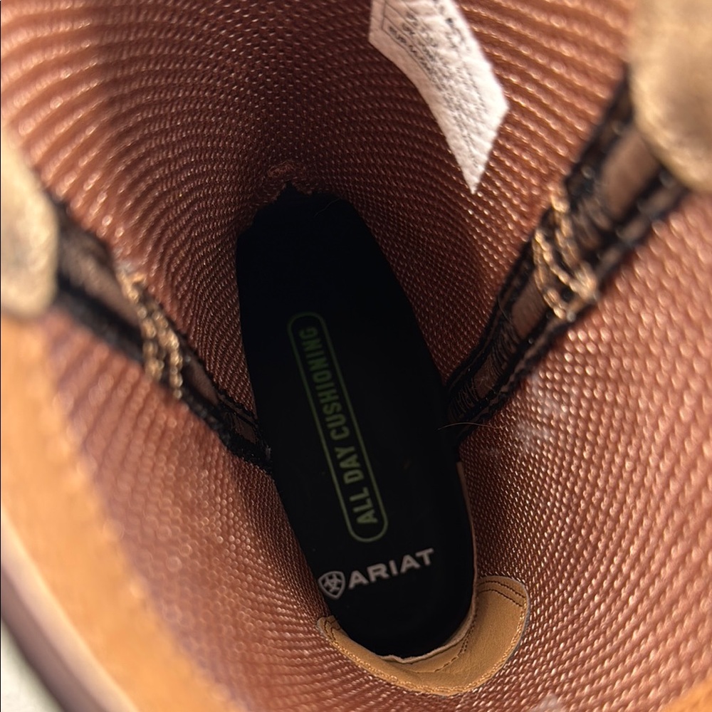 Ariat Brown Cowboy Western Boots with Classic Design Men’s 11 - Picture 3 of 6